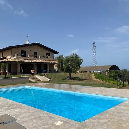 Di Lusso Rustica Con Vista Mare, Collina E Montagna * Villa Rosa Di Martinsicuro